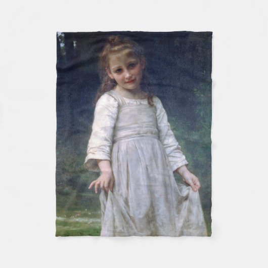 Curtsey, Bouguereau Fleecedecke (Vorderseite)