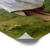 Curtsey, Bouguereau Poster (Ecke)