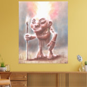 Curupira Leinwanddruck (Insitu (Wohnzimmer))