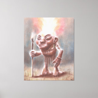 Curupira Leinwanddruck