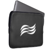 Curv Art Laptopschutzhülle (Vorne Rechts)