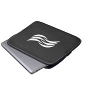 Curv Art Laptopschutzhülle (Vorne Knopf)