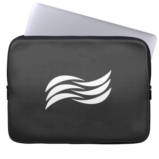 Curv Art Laptopschutzhülle (Vorderseite)