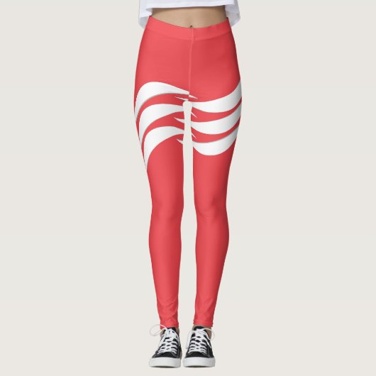 Curv Art Leggings (Vorderseite)