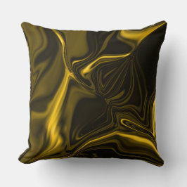 Curvas amarelas ou dourados em imagem marrom. kissen