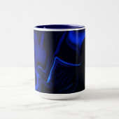 Curvas azuis em imagem azul escura. tasse (Zentrum)