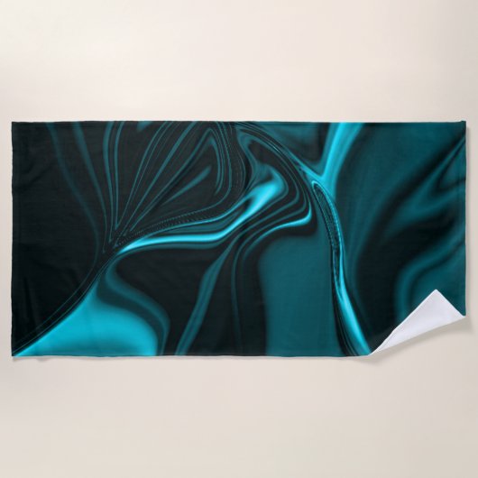 Curvas ciano em estilo niquelado? strandtuch (Vorderseite)