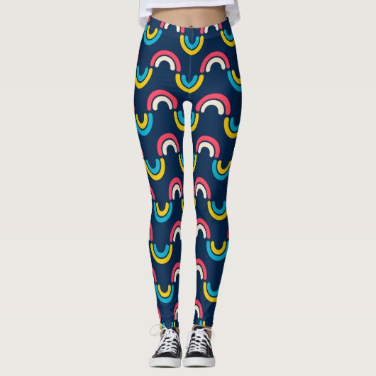 Curve Rainbow Leggings (Vorderseite)