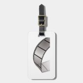 Curved Blank Film Strip Gepäckanhänger (Vorderseite vertikal)