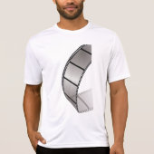 Curved Blank Film Strip T-Shirt (Vorderseite)