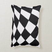 Curved Grid | Modern  Dekokissen (Rückseite(Vertikal))