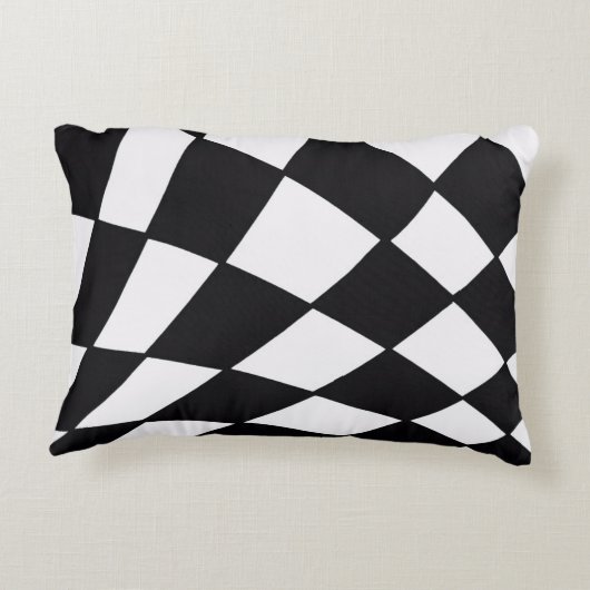 Curved Grid | Modern  Dekokissen (Rückseite)