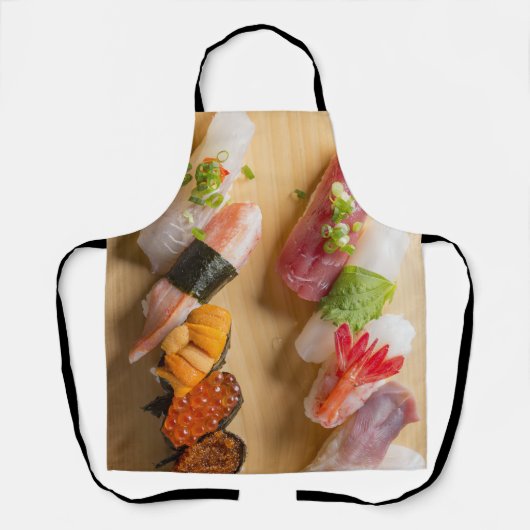 Curved Sushi Delight Apron Schürze (Vorderseite)