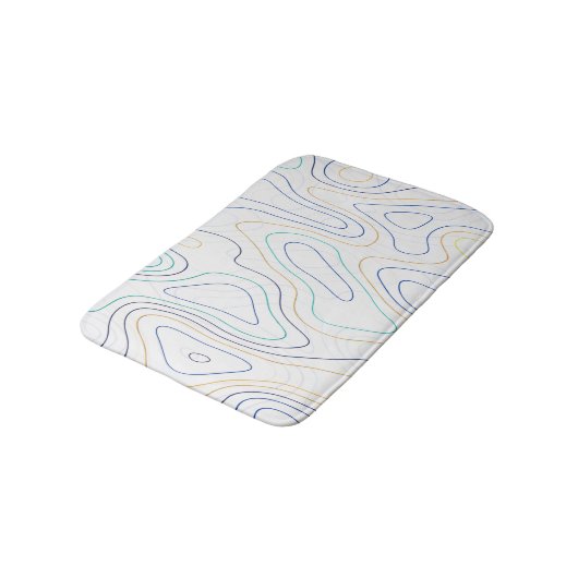 Curves Badematte (Schrägansicht)