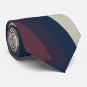 Curves in Brown and Gray Krawatte (Gerollt)