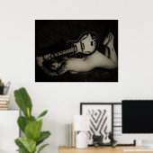 Curves Poster (Heimbüro)