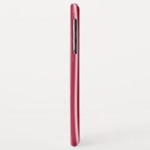 Curvise Streifen in Rot und Weiß Case-Mate iPhone Hülle (Hinten/Links)