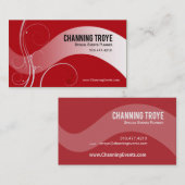 Curvy Abweichungs-Anlass-Planer-Koordinator Visitenkarte (Vorne/Hinten)