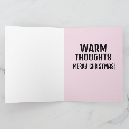 CURVY BARE HINTERN HILDA CHRISTMAS GREETCARD KARTE (Innenseite)