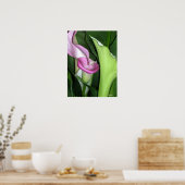 Curvy Calla Lilies Print Poster (Küche)