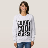 CURVY COOL CLASSY Ladys T - Shirt (Vorne ganz)