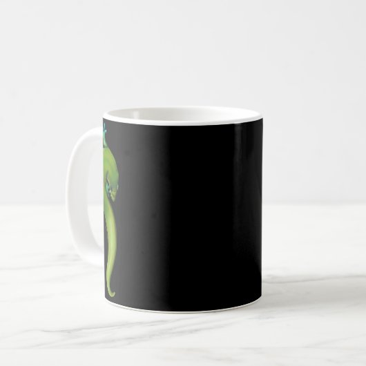 Curvy Gecko Kaffeetasse (Vorderseite Links)