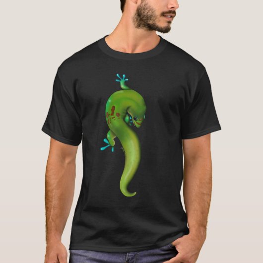 Curvy Gecko T-Shirt (Vorderseite)