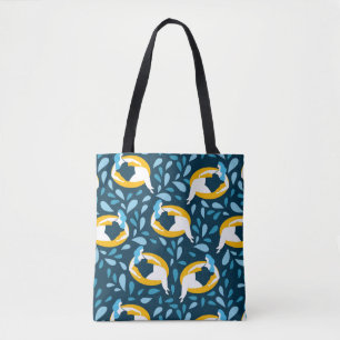 Curvy Girl Swimming Tasche