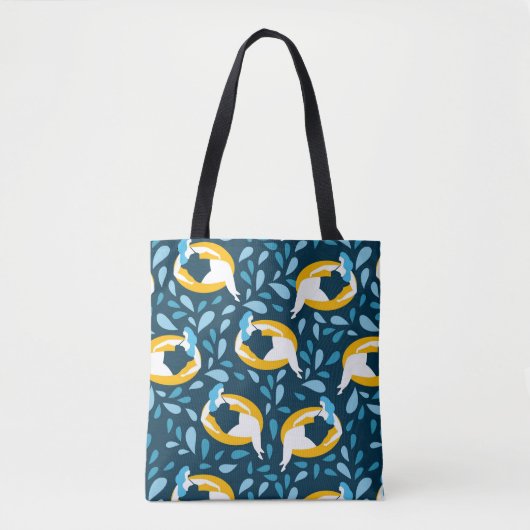 Curvy Girl Swimming Tasche (Vorderseite)