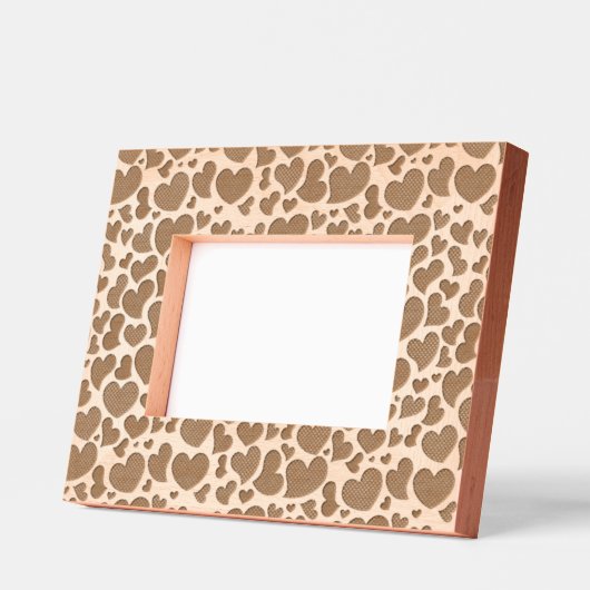 Curvy Hearts Etched Picture Frame Geätzte Rahmen (Links)