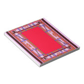 Curvy Kariert Notepad Notizblock (angewinkelt)