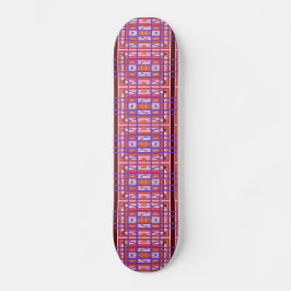 Curvy Kariert Skateboard