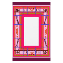 Curvy Kariert Stationery