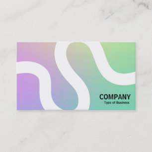 Curvy Line 02a - Softgradients Business Card Visitenkarte