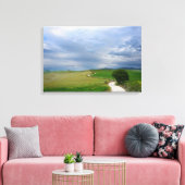 Curvy Road Richtung Ziel Leinwand (Insitu (Wohnzimmer))