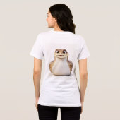Curvy Round Snake Tee | Süße Schlangengrafik zum Z (Rückseite voll)