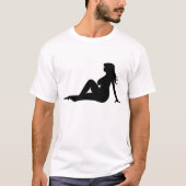 Curvy Schmutzfänger-Mädchen/Schmutzfänger Gallone T-Shirt (Vorderseite)