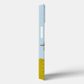 Curvy, Schwarze Frau, Hauspflanzen, Senf & Blau Case-Mate iPhone Hülle (Rückseite / Rechts)