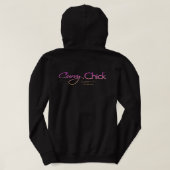 Curvy Sci-Fi Chick Hoodie (Design Rückseite)