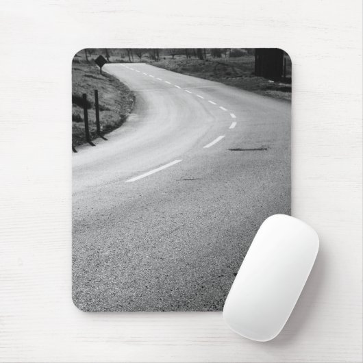 Curvy Straße Mousepad (Mit Mouse)