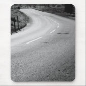 Curvy Straße Mousepad (Vorne)