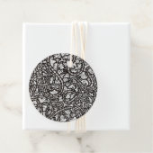 Curvy Twisty Cartoon Weird Faces Design Geschenkanhänger (Beispiel)