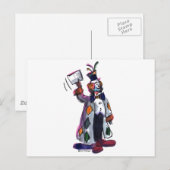 cUs cLoWn Postkarte (Vorne/Hinten)