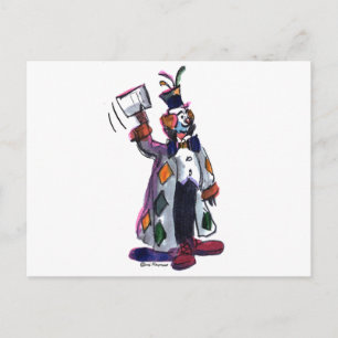 cUs cLoWn Postkarte