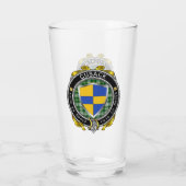 Cusack Irish Shield Bierglas Glas (Rückseite)