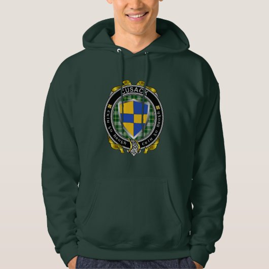 Cusack Irish Shield Hoodie (Vorderseite)