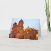 Cusco Feiertagskarte (Vorderseite)