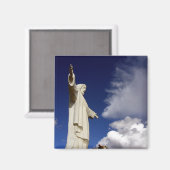 Cusco jesus magnet (Vorderseite/Rückseite)