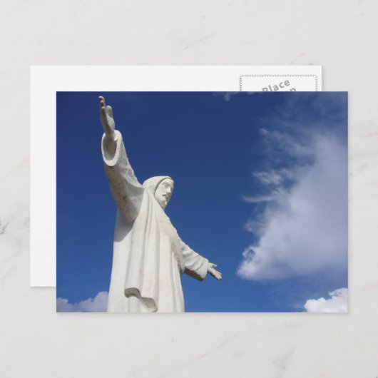 Cusco jesus postkarte (Vorne/Hinten)
