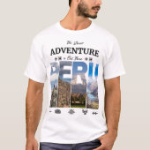 Cusco Peru | Colca Valley | Condor, Inka, Anden T-Shirt (Vorderseite)